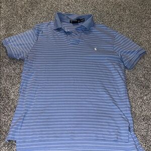 Polo by Ralph Lauren Light Blue Striped Shirt